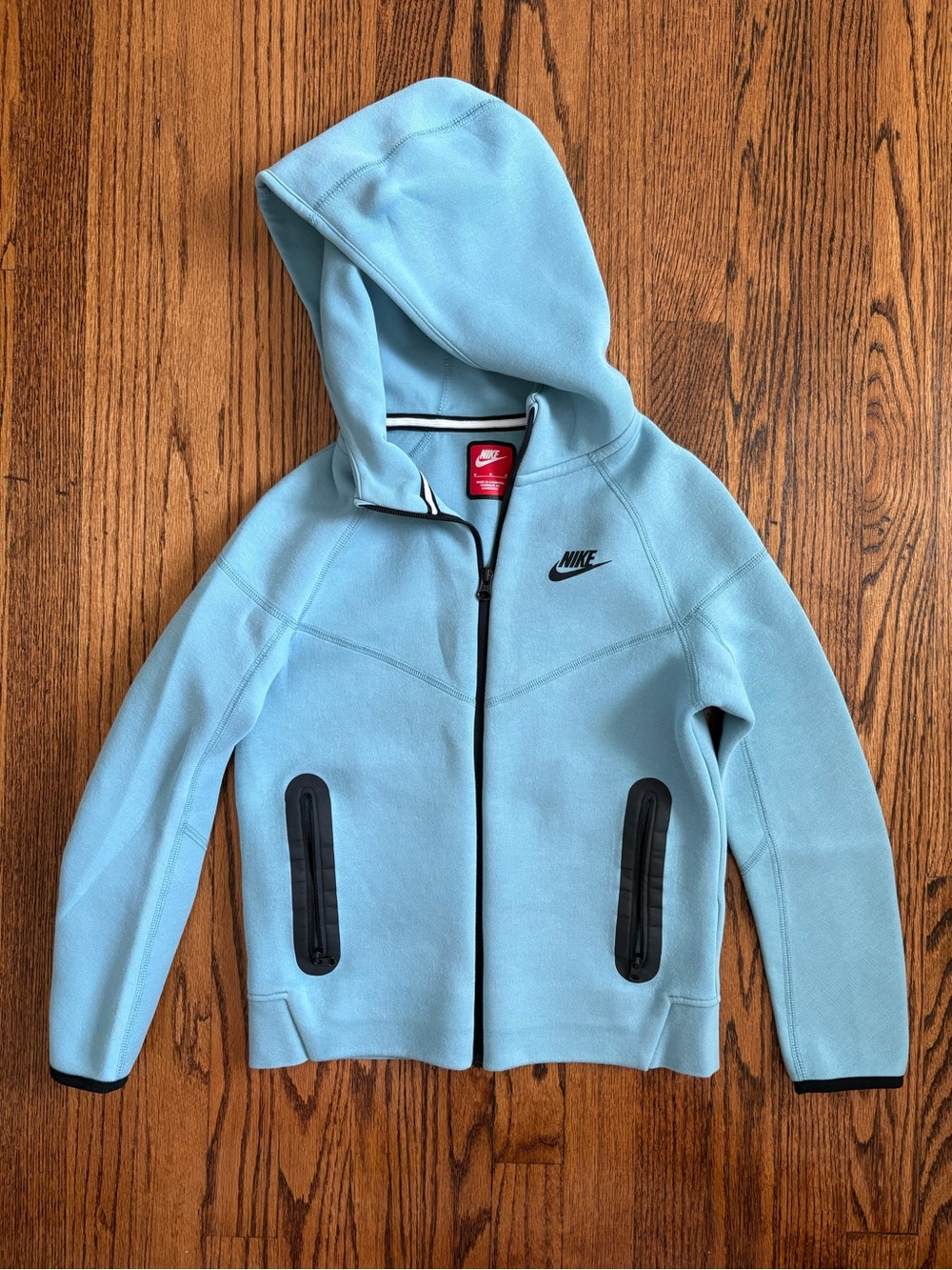 Nike Sportswear Tech Kids Full-zip Hoodie - blue